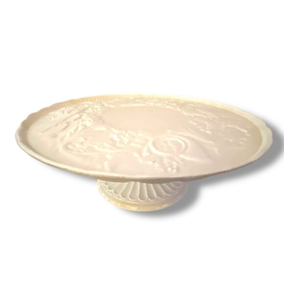 Vintage Lenox Butler's Pantry 13" Pedestal Cake Stand Elegant Holiday Hosting - Picture 3 of 12